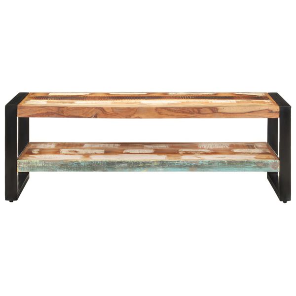 vidaXL Coffee Table 120x60x40 cm Solid Reclaimed Wood