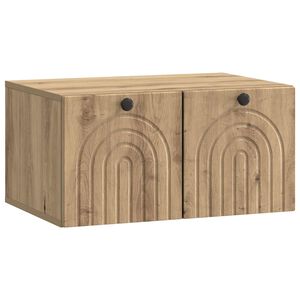 vidaXL Wall-Mounted TV Cabinet Artisan Oak 59.5 x 41 x 30 cm