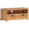 vidaXL TV Cabinet 88x35x40 cm Solid Wood Acacia