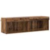 vidaXL TV Cabinet Set Old Wood 100 x 30 x 30 cm Engineered Wood