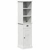 vidaXL Bathroom Furniture Set VIGO 2 pcs White and Antique White