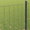 vidaXL Euro Fence Grey 0.6 x 25 m PVC-coated iron