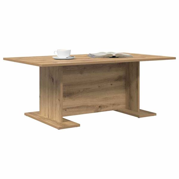 vidaXL Coffee Table Artisan oak 103.5 x 60 x 40 cm Engineered wood