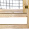 vidaXL Chicken Coop Brown 75 x 60 x 89 cm Solid Pine Wood