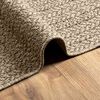 vidaXL Rug ZIZUR Beige 120x120 cm Jute Look Indoor and Outdoor