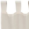 vidaXL Voile Curtains with Tab Top 2 pcs Cream