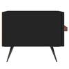 vidaXL TV Cabinet Black 150x36x30 cm Engineered Wood