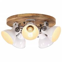 vidaXL Ceiling Lamp 25 W White 50x50x25 cm E27