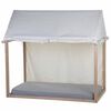 CHILDHOME Bed House Cover 150x80x140 cm White