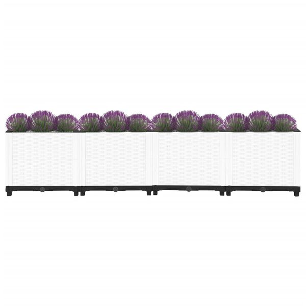 vidaXL Raised Bed 160x40x38 cm Polypropylene
