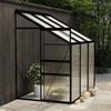 vidaXL Greenhouse Anthracite Aluminium 3.8 m&sup3;
