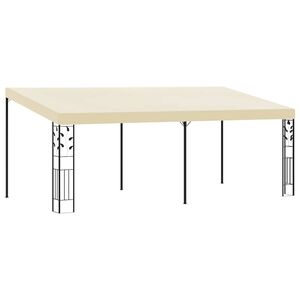 vidaXL Wall-mounted Gazebo 6x3x2,5 m Cream