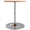 vidaXL Bar Table &Oslash;60x90.5 cm Solid Wood Beech