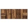 vidaXL Headboard with Cabinet 3 pcs Old Wood Engineered Wood