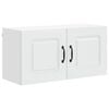 vidaXL Dishwasher Panel Kalmar White 80 x 31 x 40 cm Engineered Wood