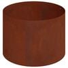 vidaXL Garden Planter Brown 90 x 90 x 20 cm Weathering Steel