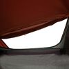 vidaXL Camping Tent Tunnel 1-Person Grey and Orange Waterproof