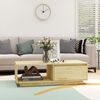 vidaXL Coffee Table 110x50x33.5 cm Solid Pinewood