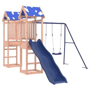 vidaXL Outdoor Playset Solid Wood Douglas