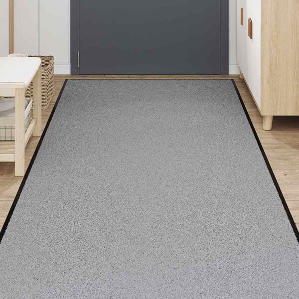 vidaXL Doormat Grey 115x500 cm