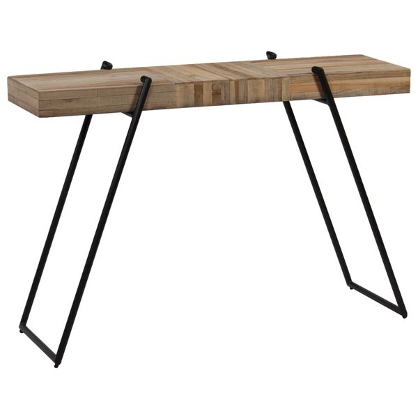 vidaXL Console Table Reclaimed Teak 120x35x81 cm