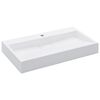 vidaXL Wash Basin 80x46x11 cm Mineral Cast/Marble Cast White