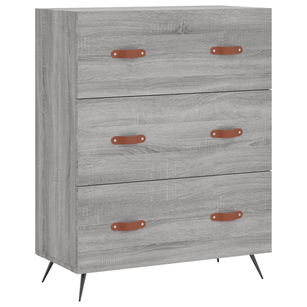 Engineered wood chest of outlet drawers