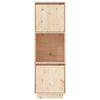 vidaXL Highboard 38x35x117 cm Solid Wood Pine