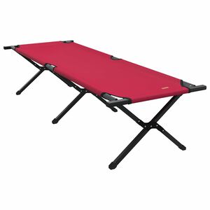 vidaXL Folding Camping Bed Folding Red 193 x 69 x 45 cm Oxford fabric