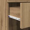 vidaXL Bathroom Cabinet Set TULUM Artisan Oak 37 x 31.5 x 82 cm