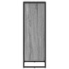 vidaXL Book Cabinet Grey Sonoma 40 x 30 x 86.5 cm Engineered Wood