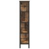 vidaXL Bookshelf Old Wood 82 x 32 x 144.5 cm Engineered Wood