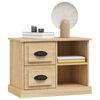 vidaXL Bedside Cabinet Sonoma Oak 60x35.5x45 cm