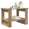 vidaXL Coffee Table Artisan Oak 72 x 50 x 50 cm Engineered Wood