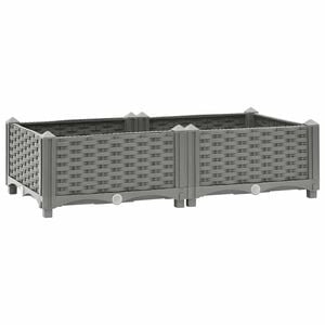 vidaXL Raised Bed 80x40x23 cm Polypropylene