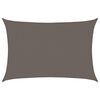 vidaXL Sunshade Sail 160 g/m&sup2; Anthracite 5x7 m HDPE