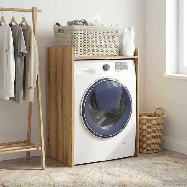 vidaXL Wash Machine Cabinet Artisian Oak 67.5 x 48 x 97 cm