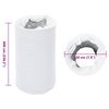 vidaXL Ventilation Duct Aluminium and PVC 6 m &Oslash;20 cm