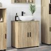 vidaXL Bathroom Cabinet with Storage Sonoma Oak 61 x 35 x 64 cm