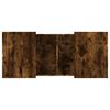 vidaXL Coffee Table Smoked Oak 80x55x40 cm Engineered Wood