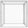 vidaXL Cat Cage 1.5x1.5x1.5 m Galvanised Steel