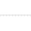 vidaXL Garden Fence | Steel | Tough | Modern