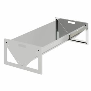 vidaXL Livestock Feeding Trough Silver 108 x 50 x 28 cm