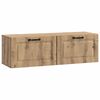 vidaXL Wall-Mounted TV Cabinet 98 x 31 x 30 cm Artisan Oak