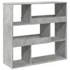 vidaXL Room Divider Concrete Grey 100x33x94.5 cm Engineered Wood