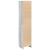 vidaXL Highboard Grey Sonoma 37.5x35x180 cm Engineered Wood