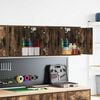 vidaXL Garage Wall Cabinets 2 pcs Smoked Oak Engineered Wood
