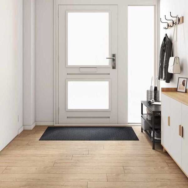 vidaXL Carpet Runner Anthracite 80 x 150 cm Fabric