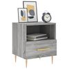vidaXL Bedside Cabinet Grey Sonoma 40x35x47.5 cm Engineered Wood