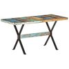 vidaXL Dining Table 140x70x76 cm Solid Reclaimed Wood